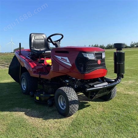 42寸座驾式草坪车 适用于多种场地草坪养护 803cc排量的草坪修剪机