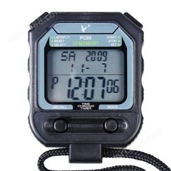 天福秒表PC80三排30道电子计时器多功能田径比赛运动健身跑步表